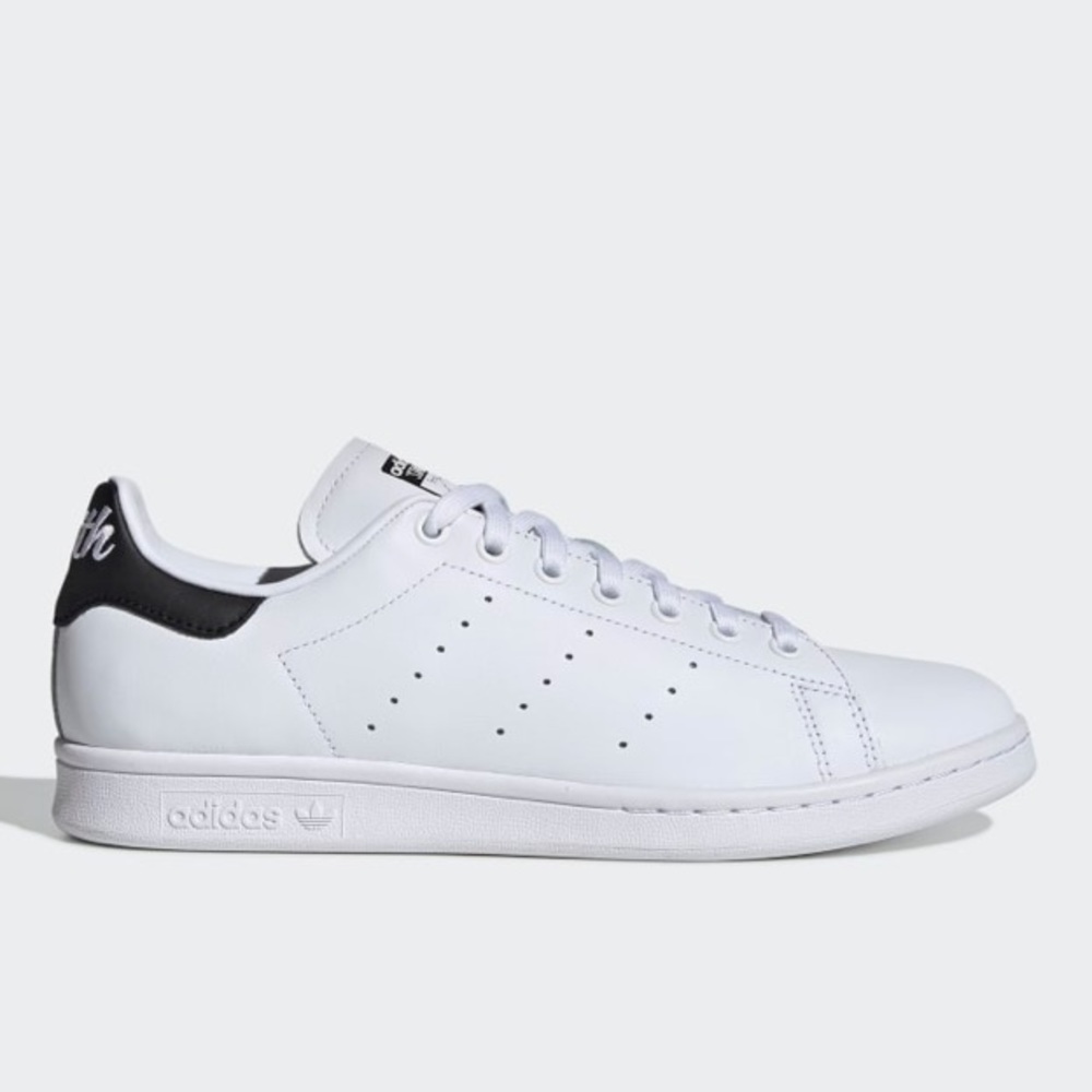 adidas stan smith size 10.5 white & black (men's)
